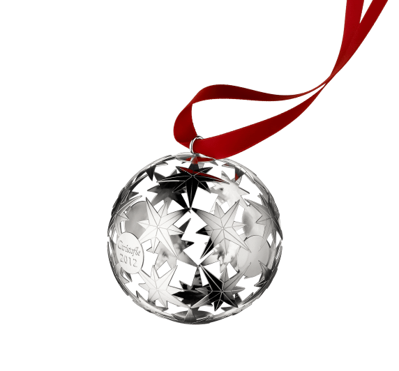 christofle 2012年オーナメント クリスマス  シルバーコーティング 1