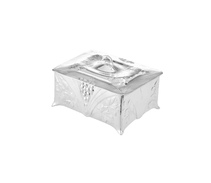 christofle silver-plated redcurrant jewelry box gallia 1