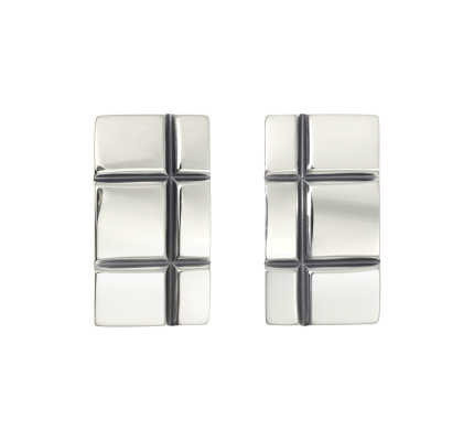 christofle cufflinks graphik  sterling silver 2