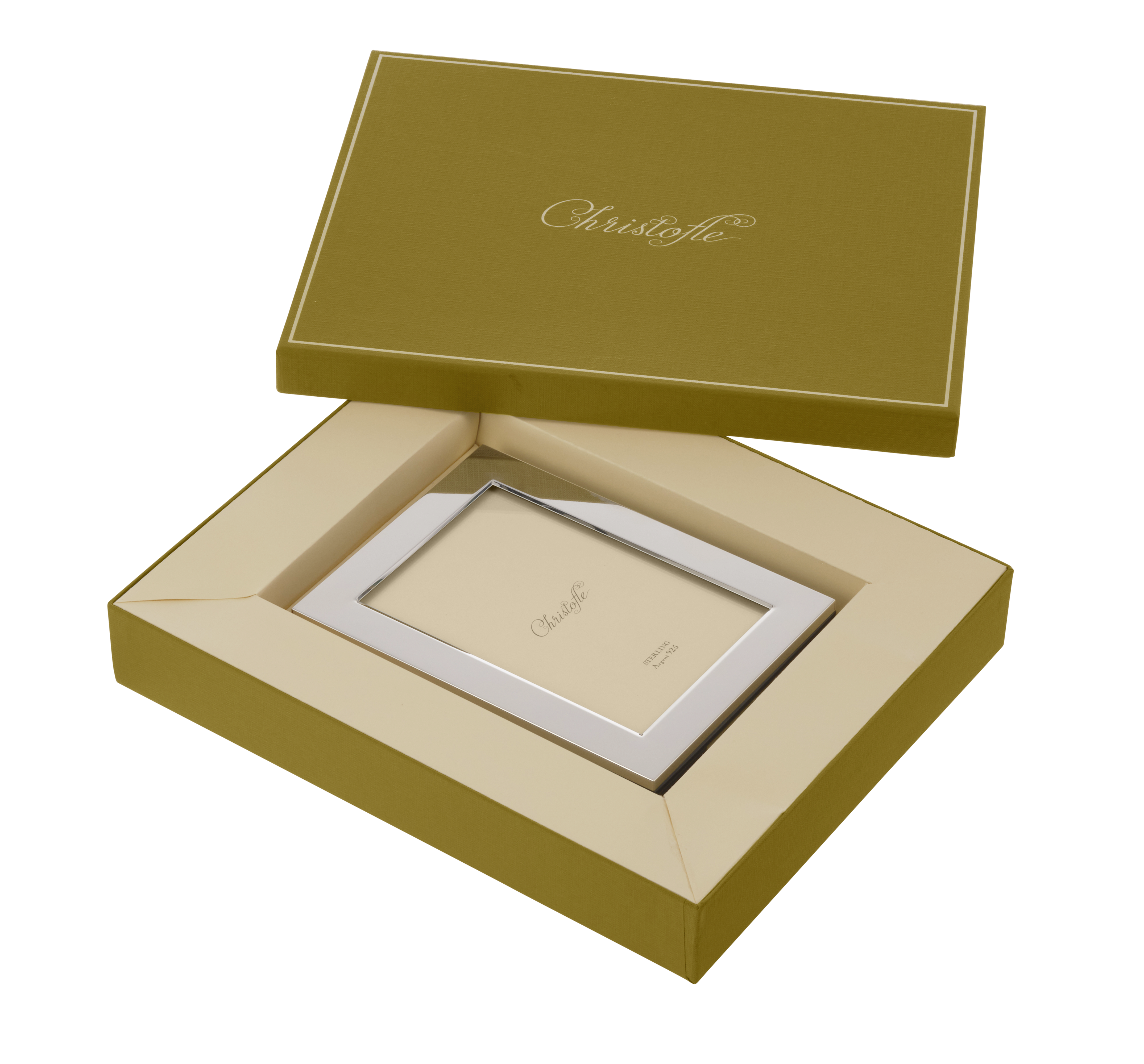 christofle sterling silver picture frame - for 10 x 15 cm photos 4