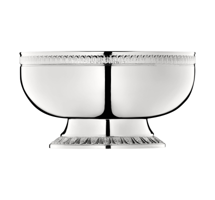 Silver-Plated Pedestal Bowl