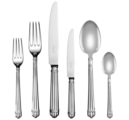 christofle flatware set for 12 people (110 pieces) with chest 1