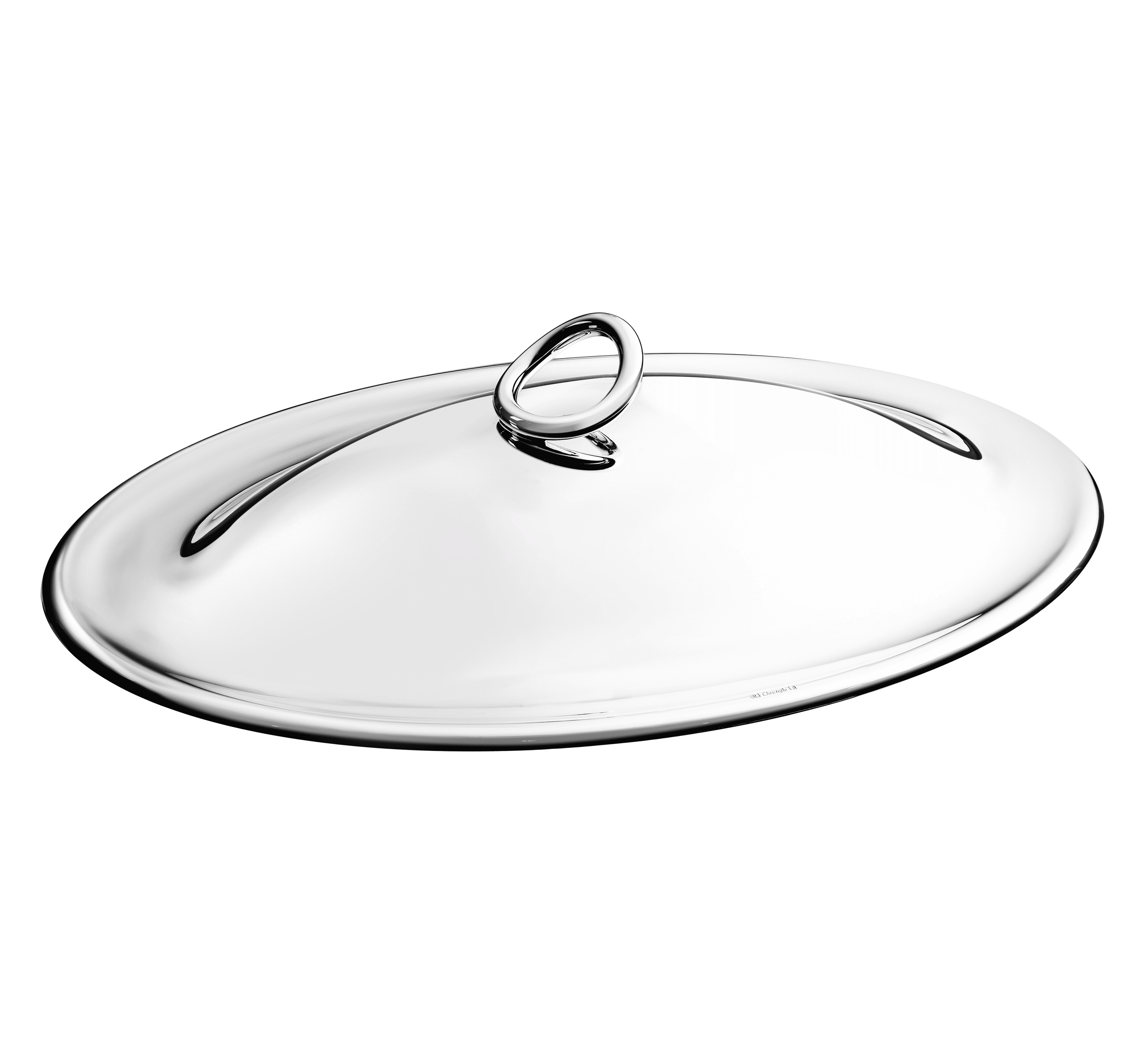 christofle silver-plated oval cover 1