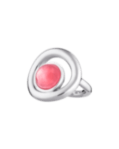 Idole de Christofle Sterling Silver & Rhodocrosite
