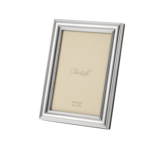 christofle sterling silver picture frame - for 9 x 13 cm photos 1