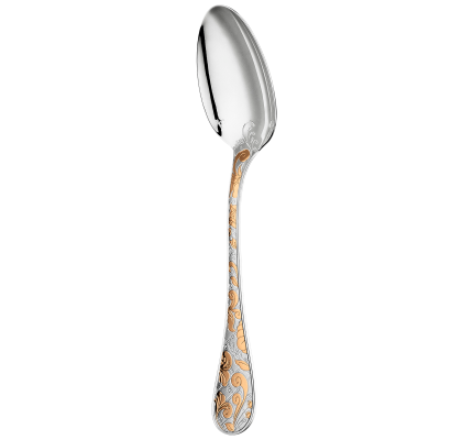 christofle table spoon jardin d'eden silver plated 2