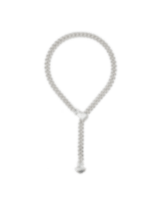 christofle sterling-silver necklace rhodium-plated 1