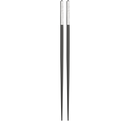 christofle pair of japanese chopsticks jardin d'eden  silver plated 3