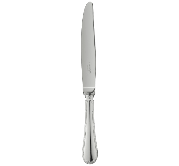 christofle dinner knife rubans  silver plated 1