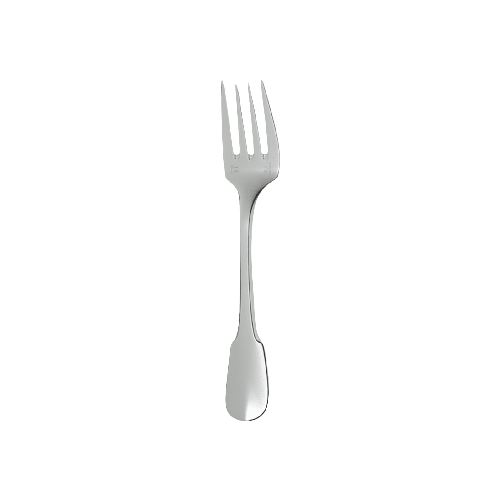 Fourchette à servir la salade métal argenté Christofle Cluny 24,8cm