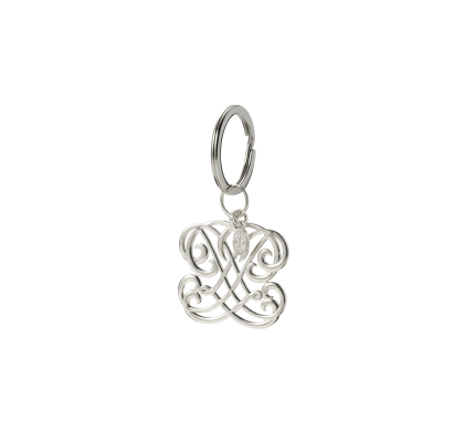 christofle sterling silver key chain lp - louis philippe  1