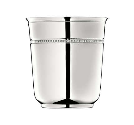 christofle timbale en métal argenté 1
