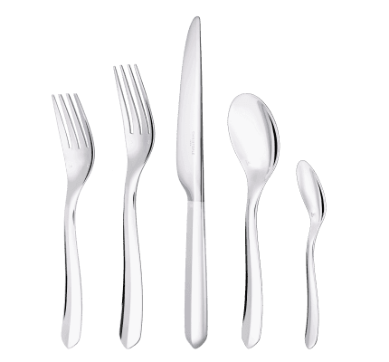 christofle 5-piece silver-plated individual place settings   0