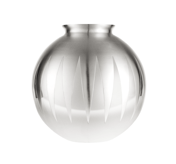 Sterling Silver Dents-de-loup Vase
