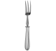 christofle Carving fork Perles  Silver plated