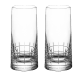 christofle set of 2 highball crystal glasses 1