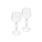 christofle Lot de 2 verres à vin blanc