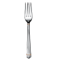 christofle silver plated standard dinner fork aria 2