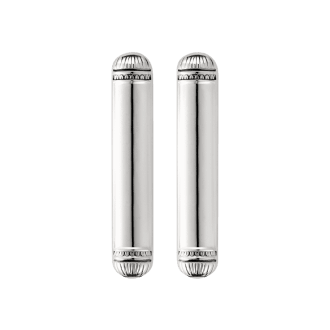 Silver-Plated Red Japanese Chopsticks UNI