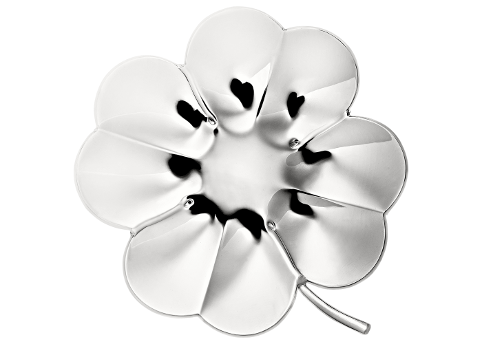 christofle Bowl Trefle A 4 Feuilles  Silver plated
