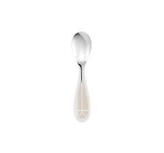 christofle silver-plated baby spoon - ivory 1