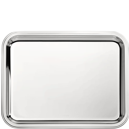 christofle silver plated rectangular tray - 36 x 28 cm 1