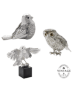 christofle Compose your Vintage Silvered Bird Set