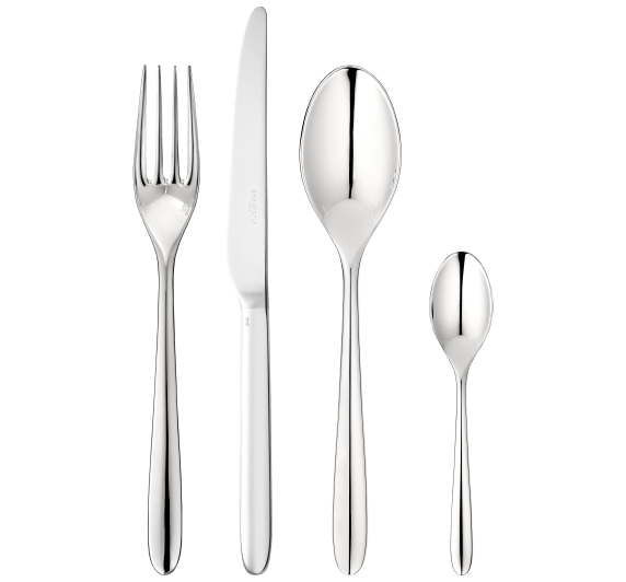 christofle 4-piece silver-plated flatware set 1