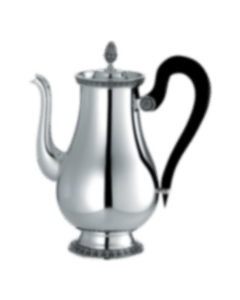 christofle 8 cup coffee pot Malmaison  Silver plated