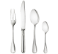 christofle flatware set for 6 people (24 pieces) malmaison  sterling si 0