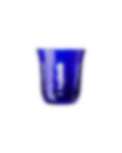 Blue Crystal Water Glass