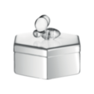 christofle silver-plated baby keepsake box with lid 0