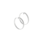 christofle Paire de Créoles en Argent Massif