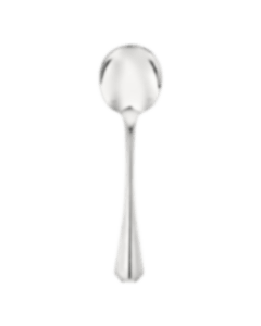 christofle Silver-Plated Cream Soup Spoon 