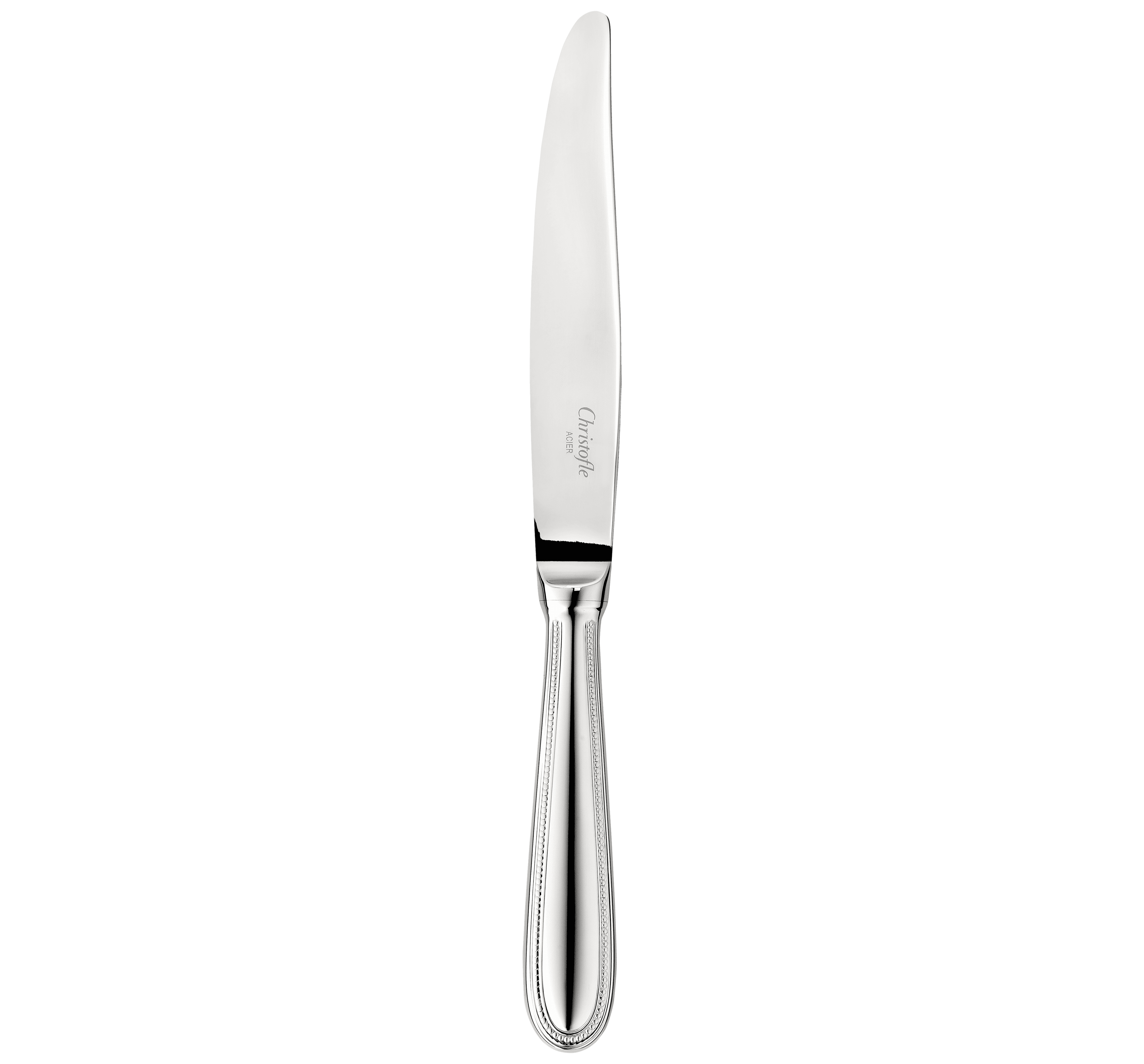 christofle couteau de table en acier 1