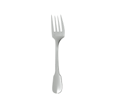christofle salad fork cluny  silver plated 1