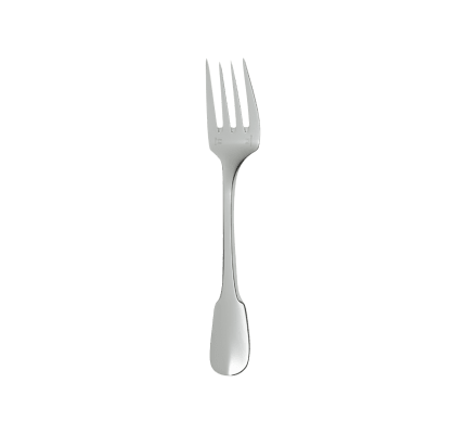 christofle salad fork cluny  silver plated 1