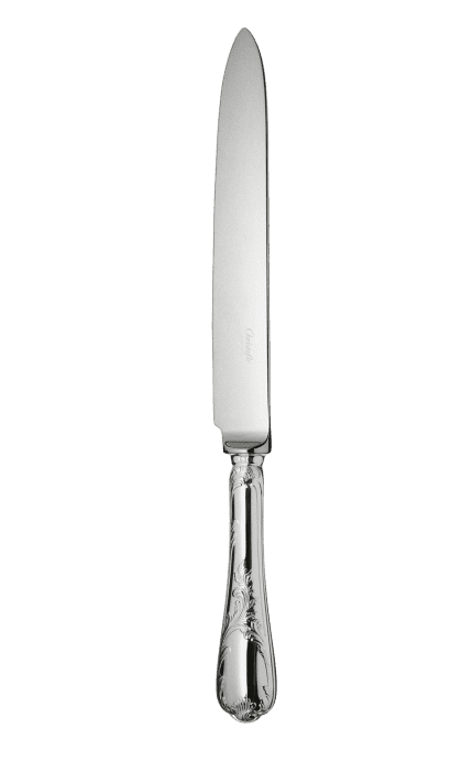 christofle standard dinner knife marly  silver plated 1