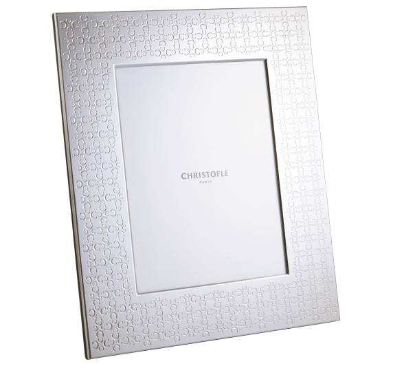 christofle silver plated picture frame - for 13 x 18 cm photos 1
