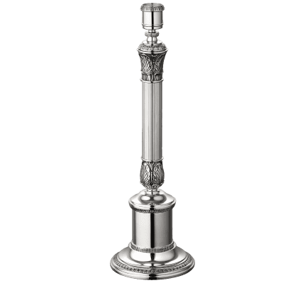 christofle candlestick malmaison  silver plated 1