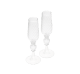 christofle set of 2 champagne flute 0