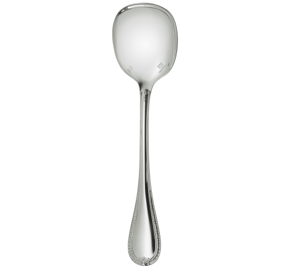 christofle ice cream spoon malmaison  silver plated 1