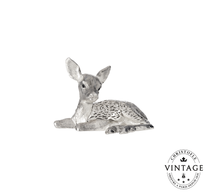 christofle fawn, silverware - vintage 1