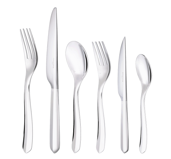 christofle 36-piece silver-plated flatware set for 6 people 0