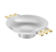 christofle Silver-plated Centerpiece with Gilded Handles