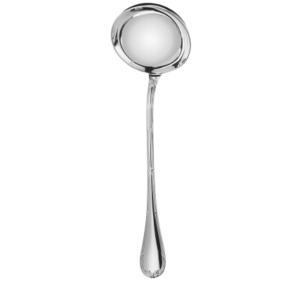 christofle louche à potage en métal argenté 1