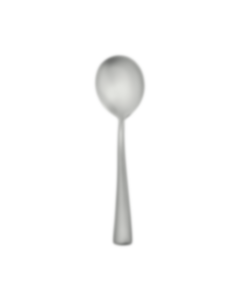 Cream soup spoon Elementaire mat Stainless steel