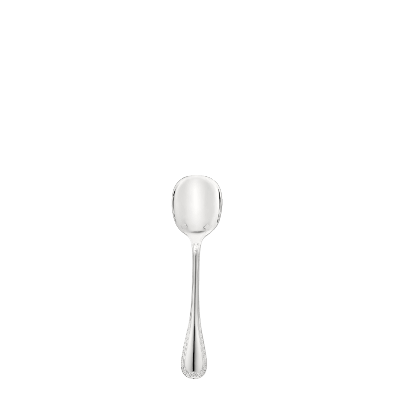 Cuillère à Dessert CHRISTOFLE Malmaison – Argenté – Fabriquée En France