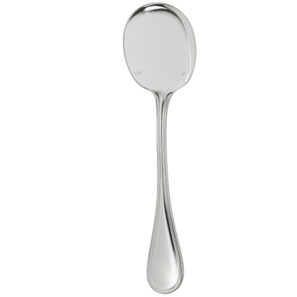 christofle silver-plated cream soup spoon 0