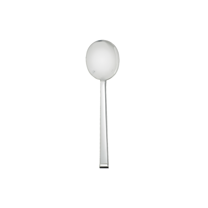 Silver-Plated Cream Soup Spoon